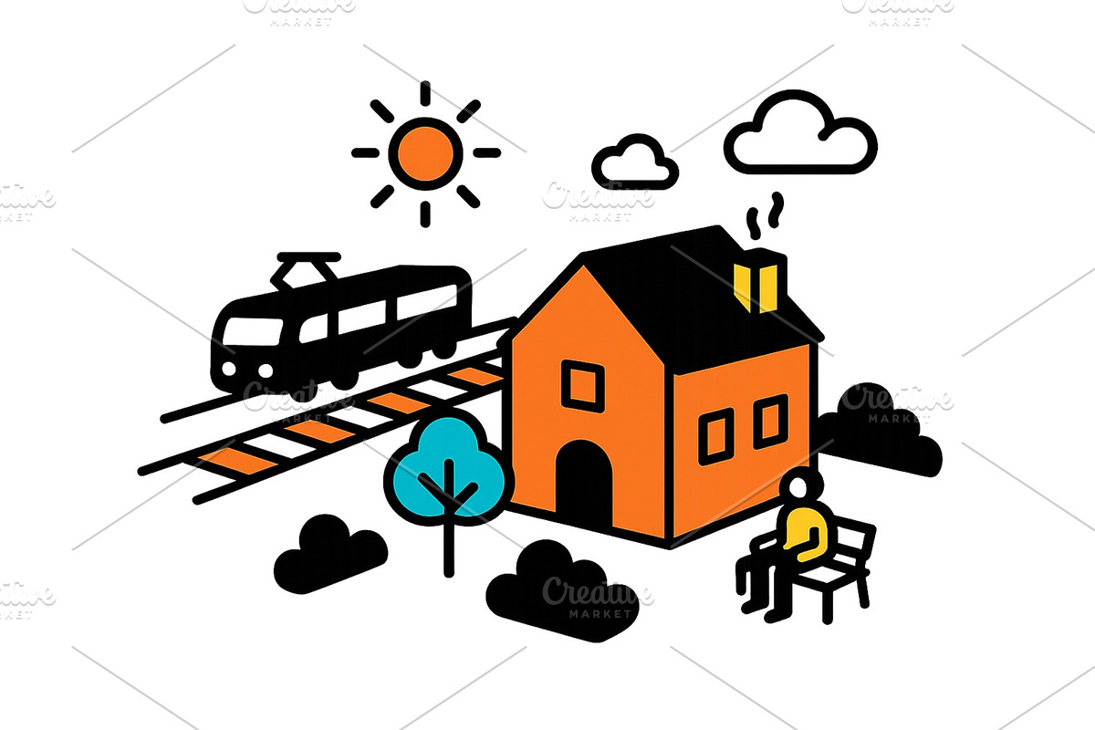 Vector illustration of a person, an Object Illustration by ZinetroN