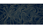 Line Art Clouds and Waves, a Pattern Graphic by Marylia (Thumbnail 26 of 28)