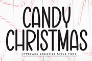 Candy Christmas | Script Font, a Script Font by Scratchones (Thumbnail 1 of 8)