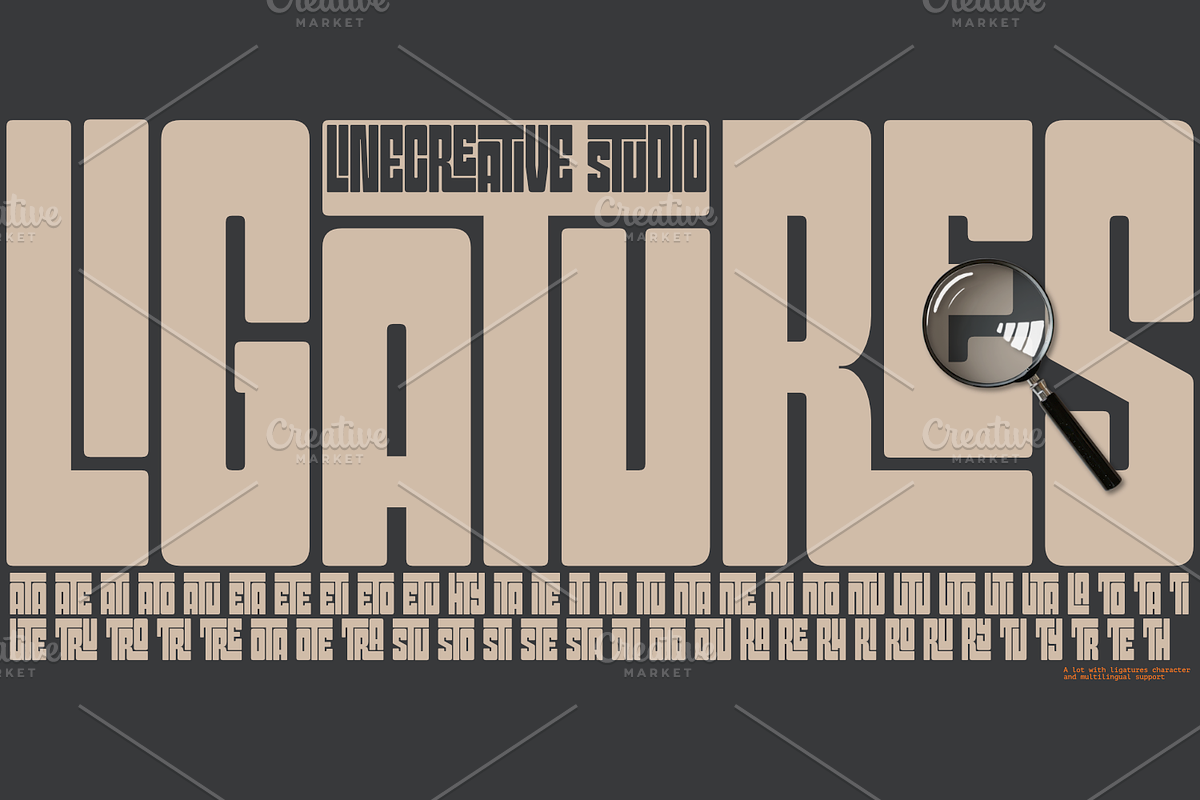 Griche, a Sans Serif Font by Linecreative (Photo 2 of 6)