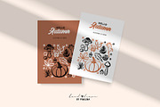 Hello Autumn Hand Drawn Collection, an Illustration by Elena Pimonova (Thumbnail 4 of 6)