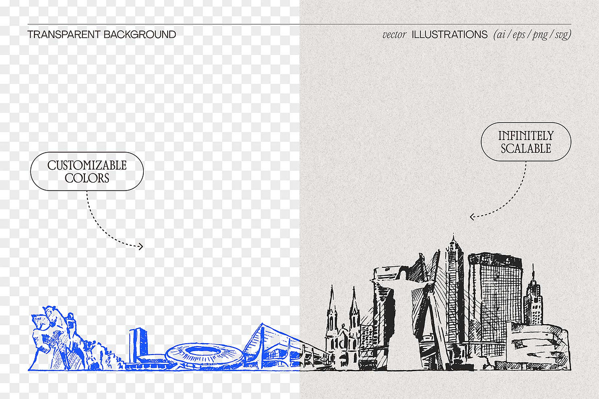 Brazil Skylines, a Work Illustration by TheMountBirdStudio (Photo 2 of 8)