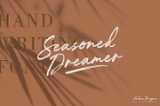 Seasoned Dreamer, a Script Font by NUGS (Thumbnail 1 of 8)