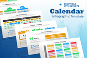 Calendar Infographic Keynote, a Templates & Theme by Mighty-Slide (Thumbnail 1 of 9)