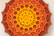 3D Dahlia Flower Design - Cut Files, an Object Graphic by Arshad Ali (Thumbnail 5 of 8)