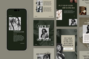 Noire Social Media Templates