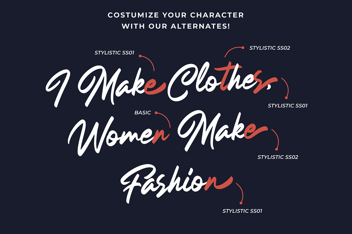 Shining On Brush Font, a Script Font by Rocket Template (Photo 3 of 14)