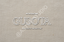 Gusota - Elegant Serif Typeface