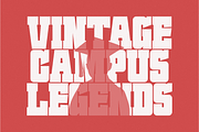 Varsity Memories - Condensed Slab, a Slab Serif Font by Pian45 Studio (Thumbnail 4 of 8)