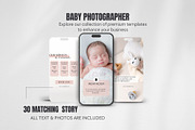 Newborn Photographer Instagram, a Social Media Template by CreativeTempHub (Thumbnail 3 of 8)