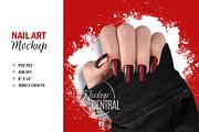 Finger Nail Mockup, Hand Manicure, a Mockup by HaywireMedia & Mockups (Thumbnail 4 of 4)