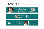 YouTube Channel Branding Kit | Canva, a Social Media Template by OniriqveDesigns (Thumbnail 3 of 10)