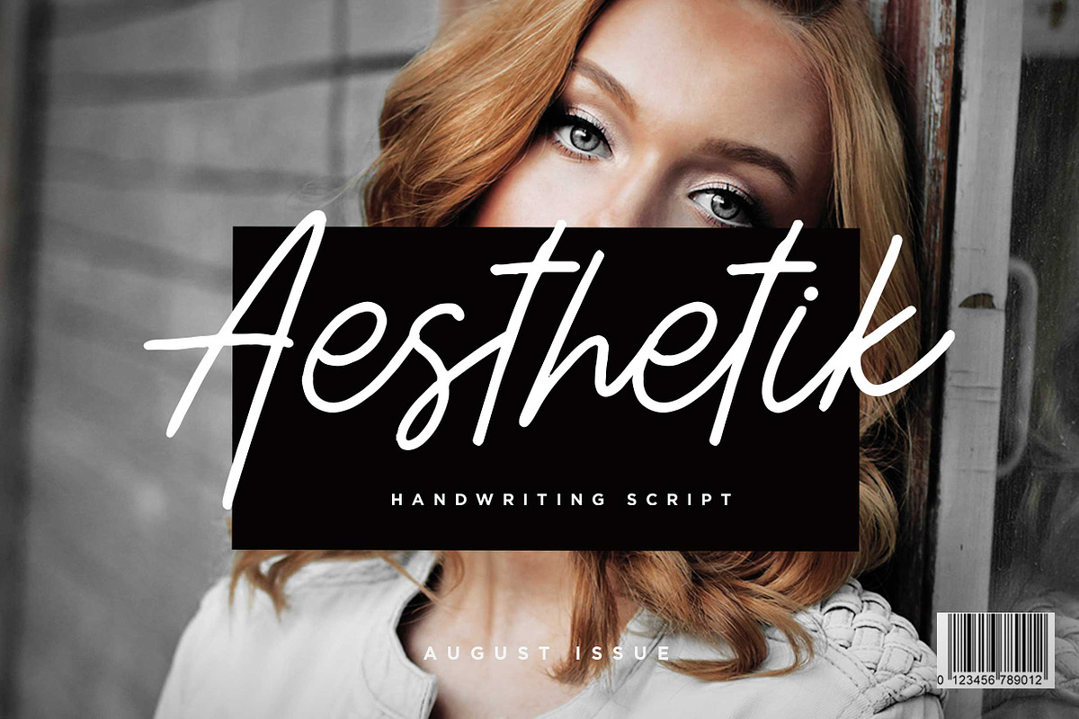Aesthetik | Handwriting Font