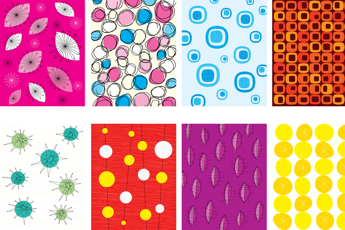Funkybacks: Retro Fifties Patterns preview 5