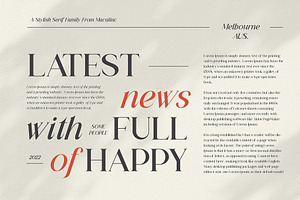 Lessa - Serif Font 10 Fonts