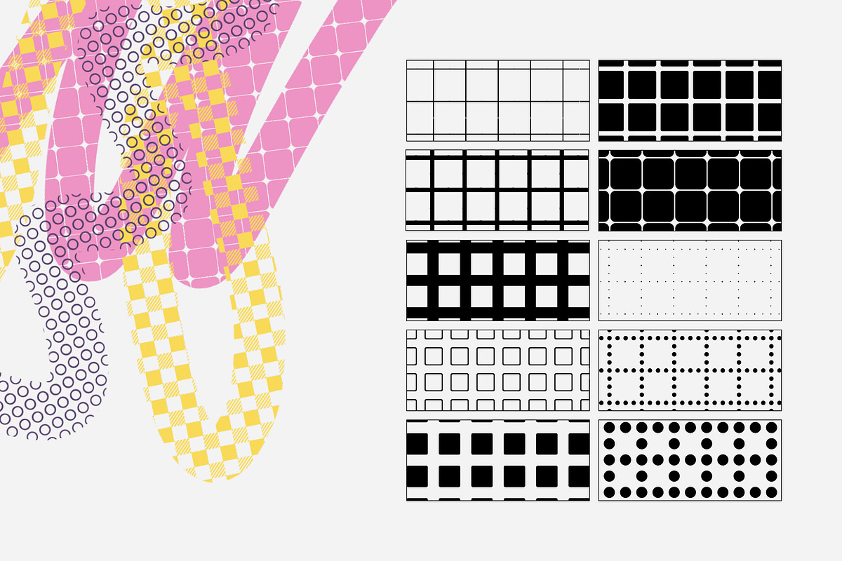 50 Procreate Pattern Brushes, a Brushes & More by ColourThisLove (Photo 2 of 5)