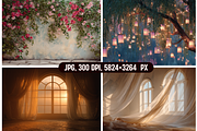 Romantic & Dreamy Photo Backdrops, a Background Graphic by PrintHaven Designs (Thumbnail 9 of 12)
