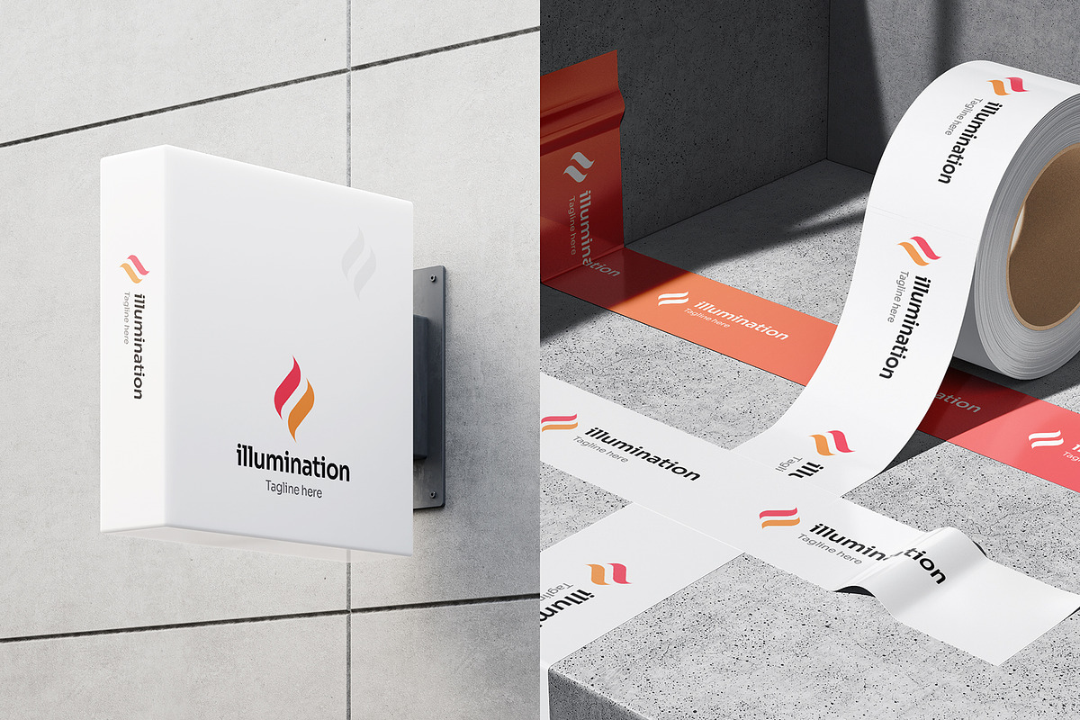 Sleek Minimalist Logo Design, a Branding & Logo Template by Dipak Dheer (Photo 5 of 6)