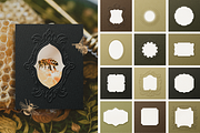 Embossed Papers and Frames Bundle, a Social Media Template by The Flossy Finch (Thumbnail 10 of 22)
