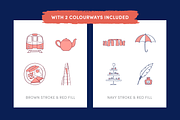 London & United Kingdom icons, an Outline Icon by Caroline Mackay (Thumbnail 4 of 8)