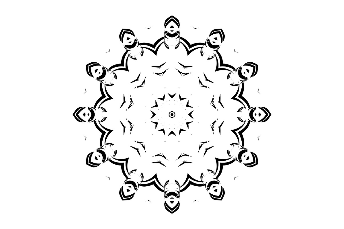 Spiritual Mandala Artwork Bundle, a Decorative Illustration by NJ Himel (Photo 83 of 104)