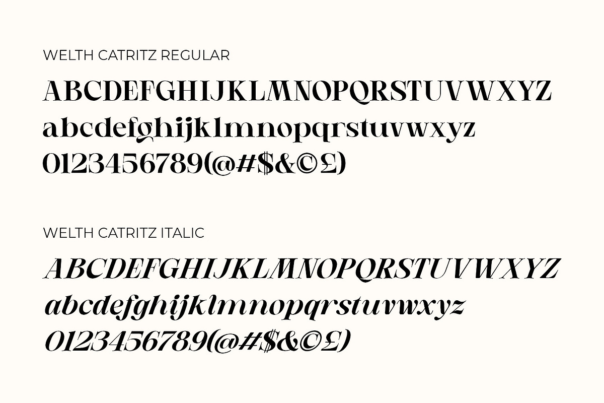 Welth Catritz - Classic Serif, a Serif Font by Typetemp Studio (Photo 28 of 29)