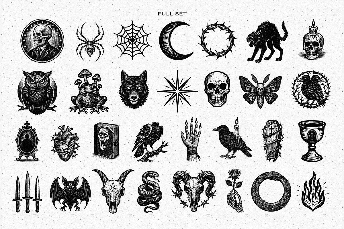 BLACKMARKS, an Object Illustration by Mercato (Photo 2 of 7)