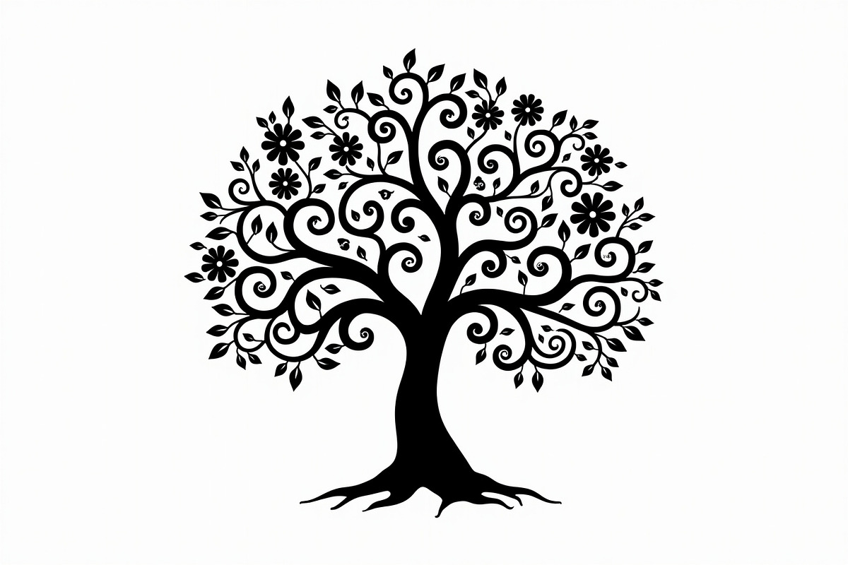 Detailed Tree Silhouette SVG Bundle, an Illustration by Amazin_art (Photo 7 of 13)