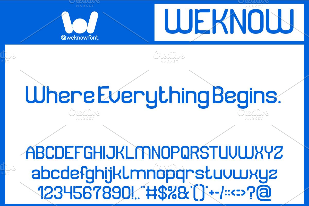 Before Nothing font, a Sans Serif Font by weknow (Photo 4 of 8)