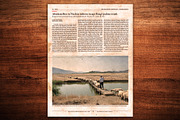 Newspaper Template for InDesign, a Magazine Template by Newspaper Templates (Thumbnail 9 of 12)