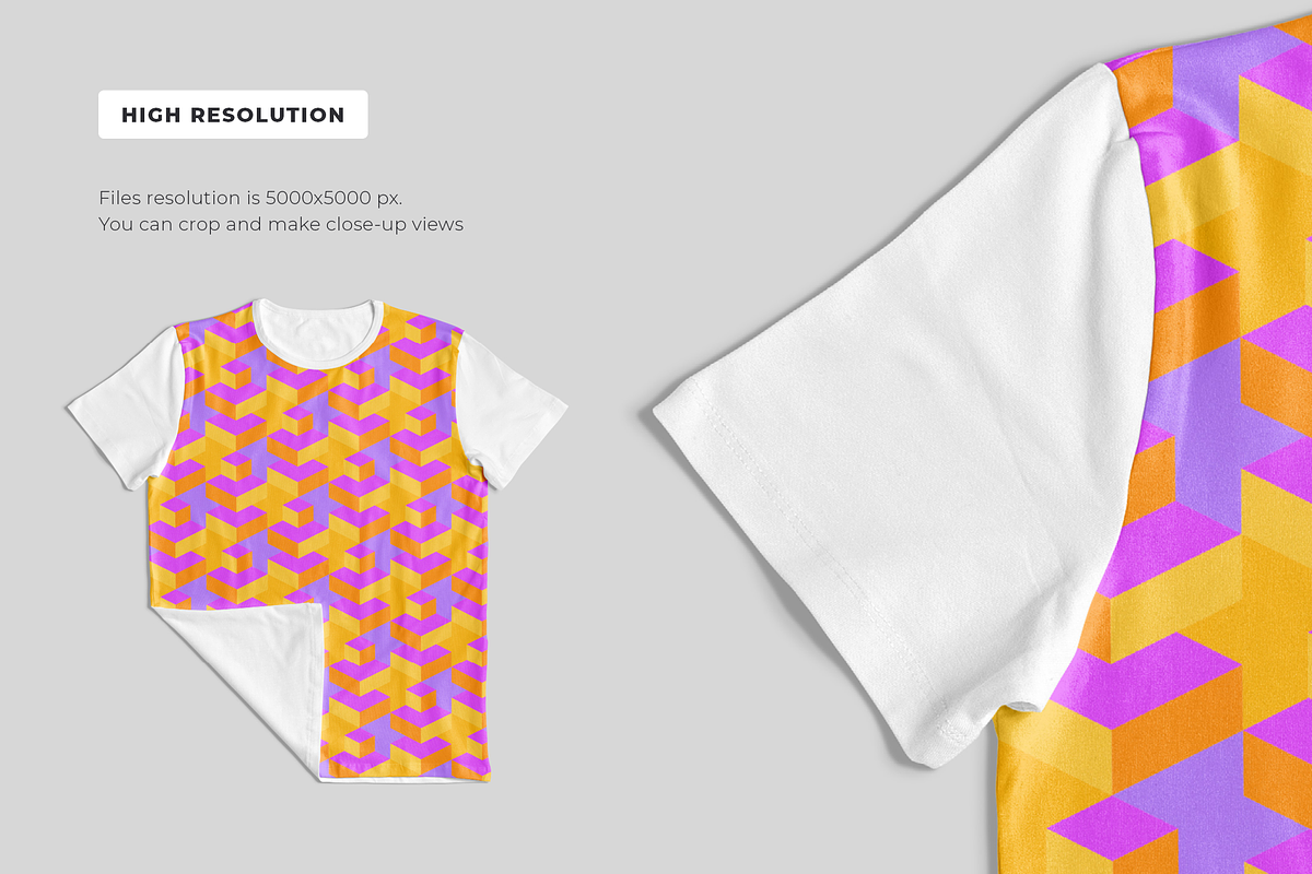 Customizable T-Shirt Mockups Pack, a Shirt Mockup by BULBFISH (Photo 6 of 13)