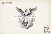 Christian Engraved Illustration, an Object Graphic by GlitterCraft (Thumbnail 27 of 101)