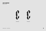 Durham Modern Blackletter Typeface, a Blackletter Font by TypeJuice™ (Thumbnail 5 of 9)