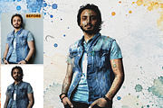 VECTOR WATERCOLOR ART FX, an Action Add-On by Studio Retouch (Thumbnail 3 of 10)