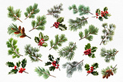 Christmas Collage Clipart Bundle, an Object Graphic by NatalieArtShop (Thumbnail 7 of 10)