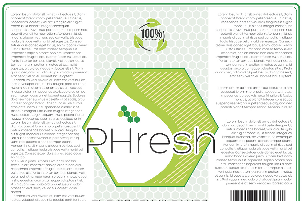 Organic / Eco Label, a Healthcare Illustration by Aurum Creative (Photo 3 of 3)