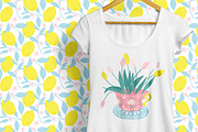 Mother's Day prints and patterns, a Pattern Graphic by Inna Moreva (Thumbnail 9 of 10)