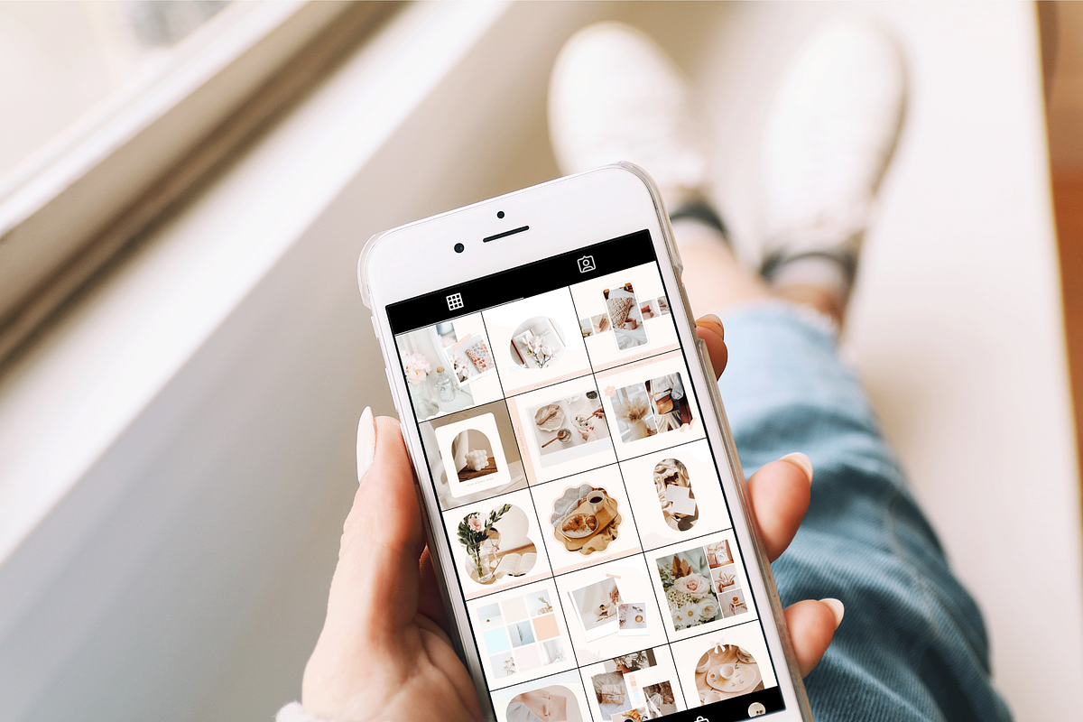 Pastel Instagram Post Canva Template, a Social Media Template by Hellohastore (Photo 6 of 9)