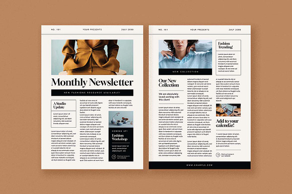 Simple Elegant Newsletter preview 5