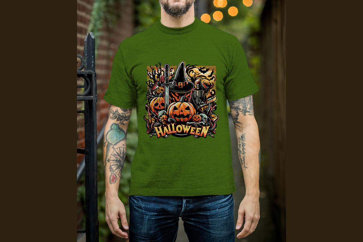 Boo Halloween Shirt Design, a Graphic by Vector Portal (Photo 5 of 5)