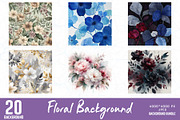 20 Spring Floral JPEG Bundle, an Illustration by Sofia's Fashion (Thumbnail 1 of 2)