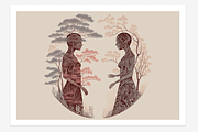 Cohu Collection · The Cosmic Human, a Decorative Illustration by milatovar (Thumbnail 6 of 13)
