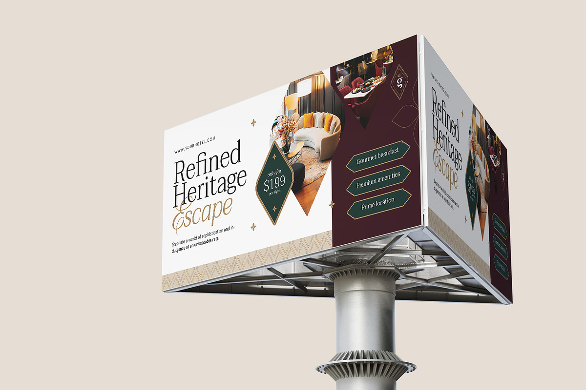 Gandhara Sanctuary - Billboard, a Print Template by Fannan Studio (Photo 2 of 3)