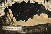 Vintage celestial in engraving style, a Decorative Illustration by Chikovnaya (Thumbnail 11 of 16)