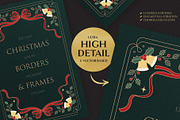 Christmas Borders & Frames, an Object Graphic by DesignerCandies (Thumbnail 4 of 7)