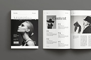 Fashion Magazine Layout, a Magazine Template by Seeing-art (Thumbnail 2 of 11)