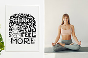 Hand lettering Yoga Posters, an Object Graphic by DariSmartArt (Thumbnail 4 of 11)