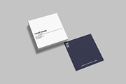 Square Business Card Mockup, a Print Template by Graphiculon (Thumbnail 3 of 11)