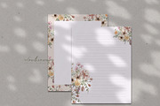 Floral Notepad Template | 33 Designs, a Stationery Template by slowlivecreate (Thumbnail 14 of 15)