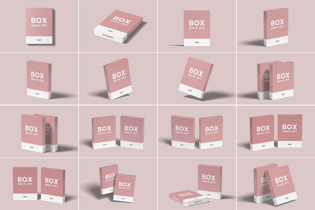 Software Box Mockups | Packaging, a Packaging Mockup by Compositing Studio (Photo 3 of 20)